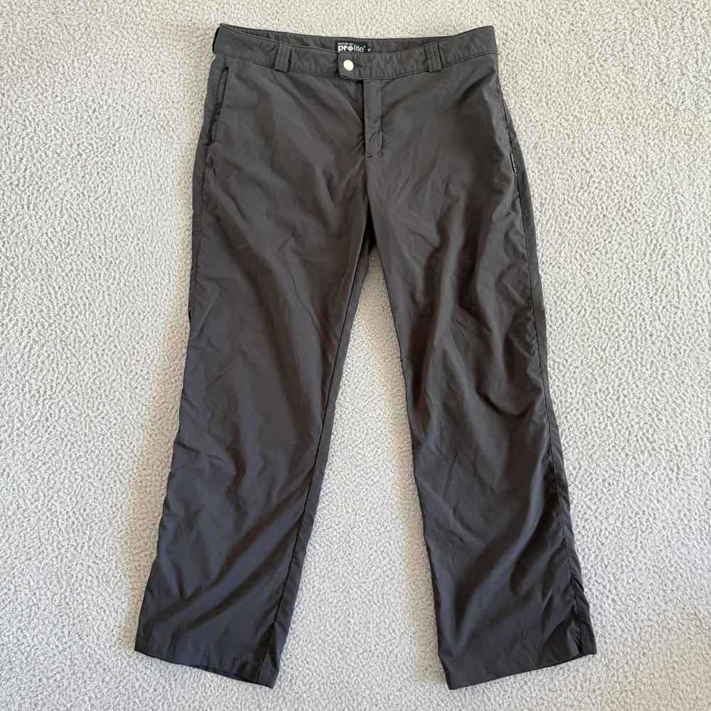 Earth Sea Sky Prolite Pants Womens 16 Performance Travelwear Nylon Elastane